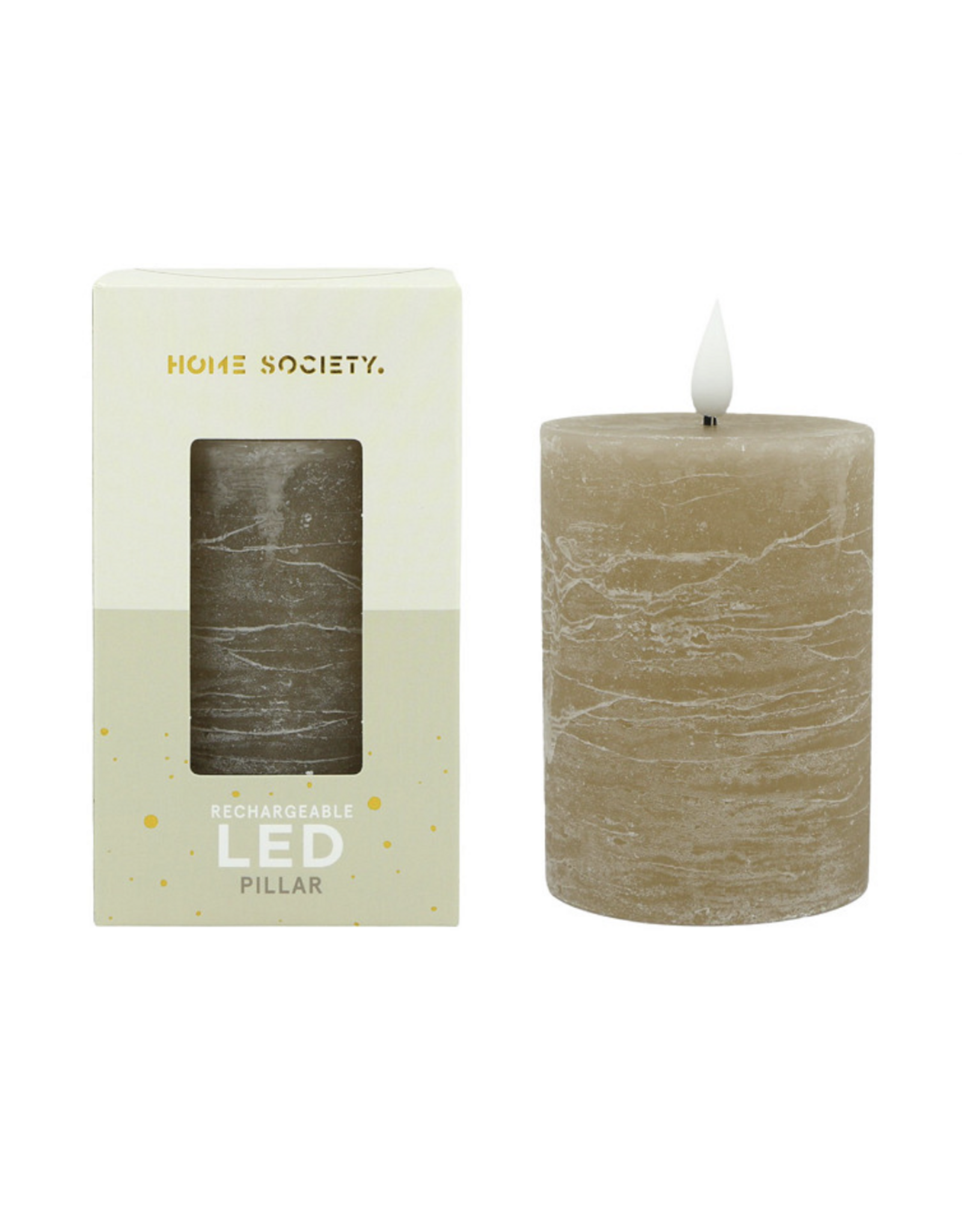 Home Society LED stompkaars recharge | beige | Home society