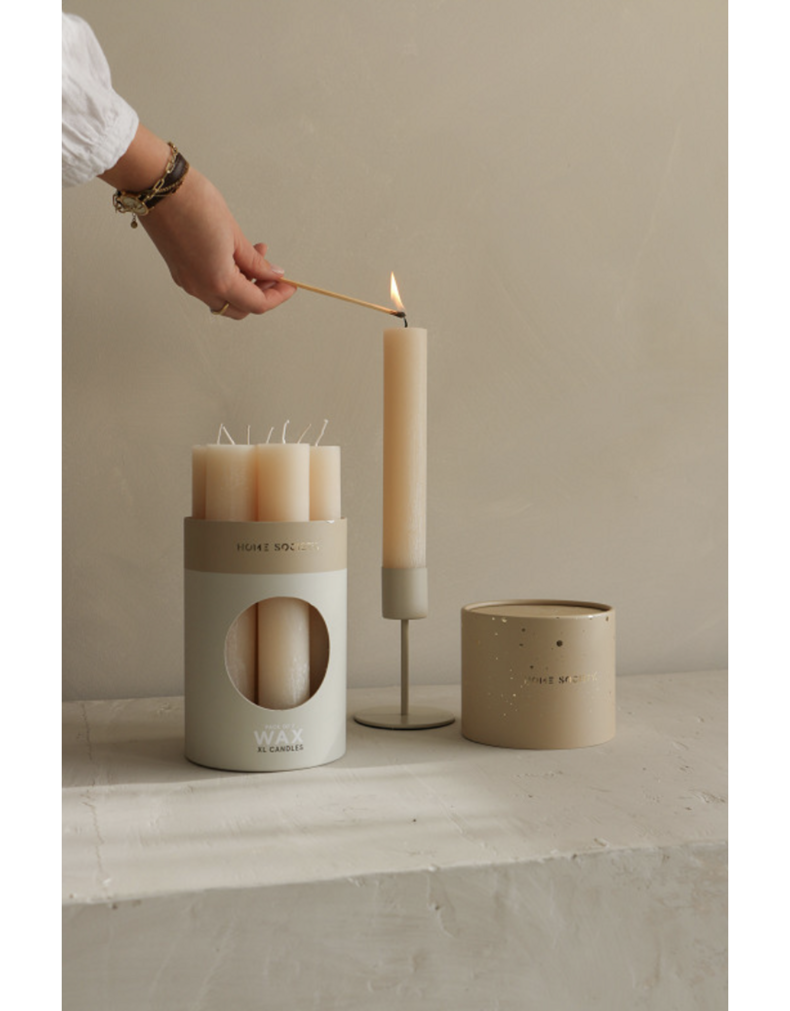 Home Society Dinerkaars XL set 7 | off white | Home society