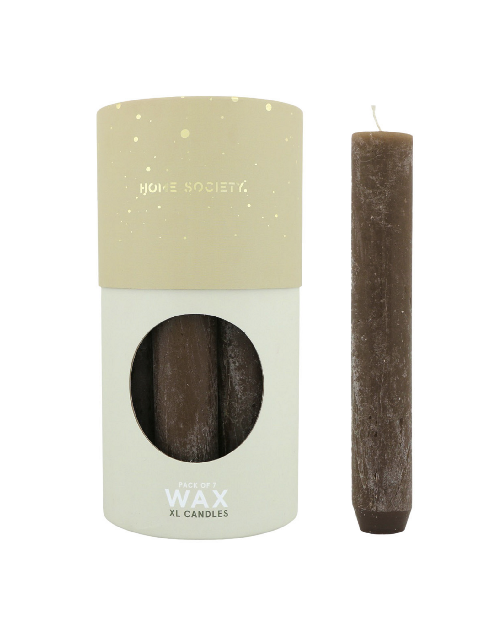 Home Society Dinerkaars XL set 7| donker bruin| Home society