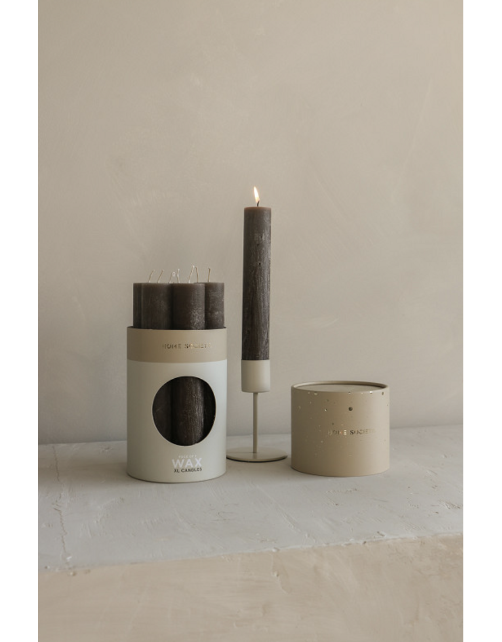 Home Society Dinerkaars XL set 7| donker bruin| Home society
