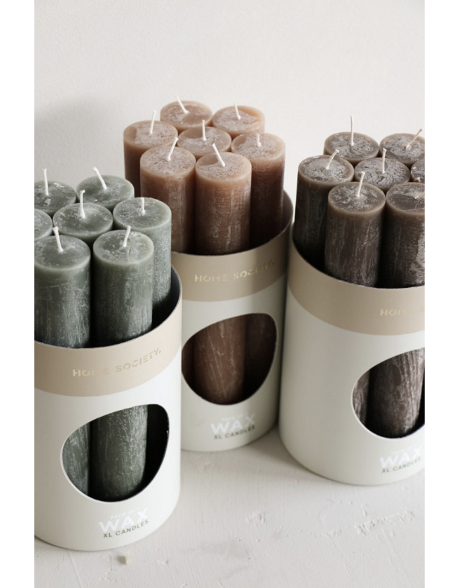 Home Society Dinerkaars XL set 7| donker bruin| Home society
