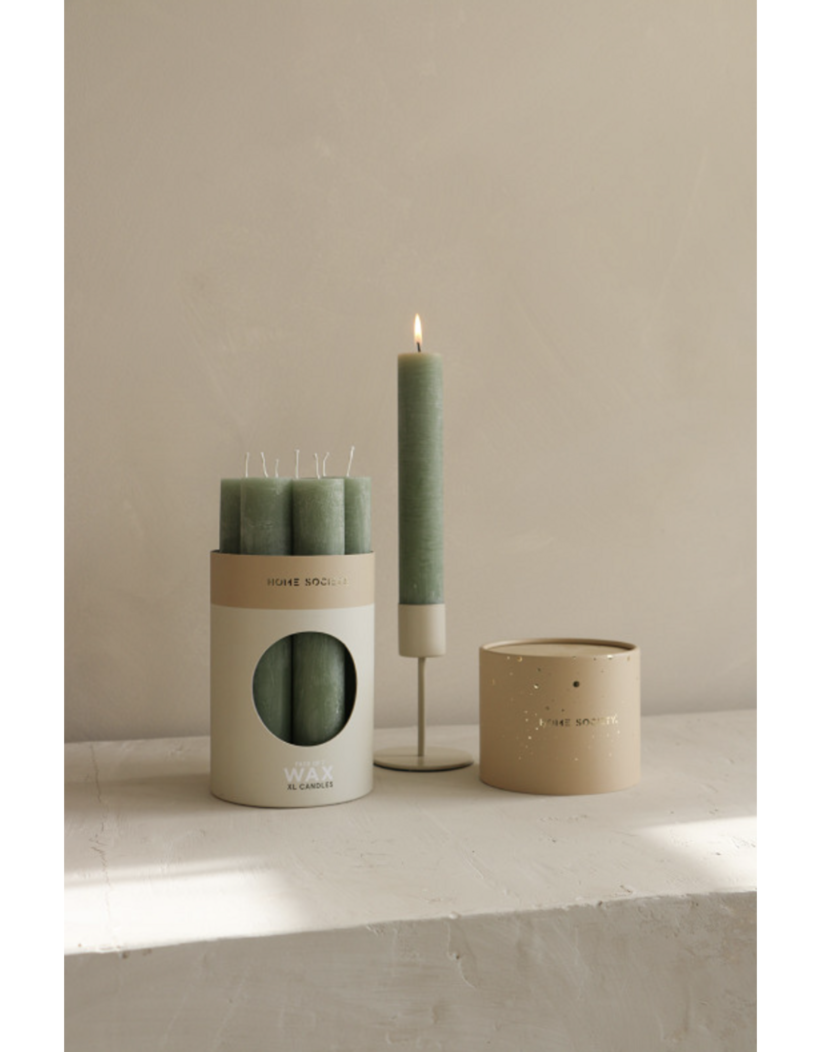 Home Society Dinerkaars XL set 7 | sage | Home society