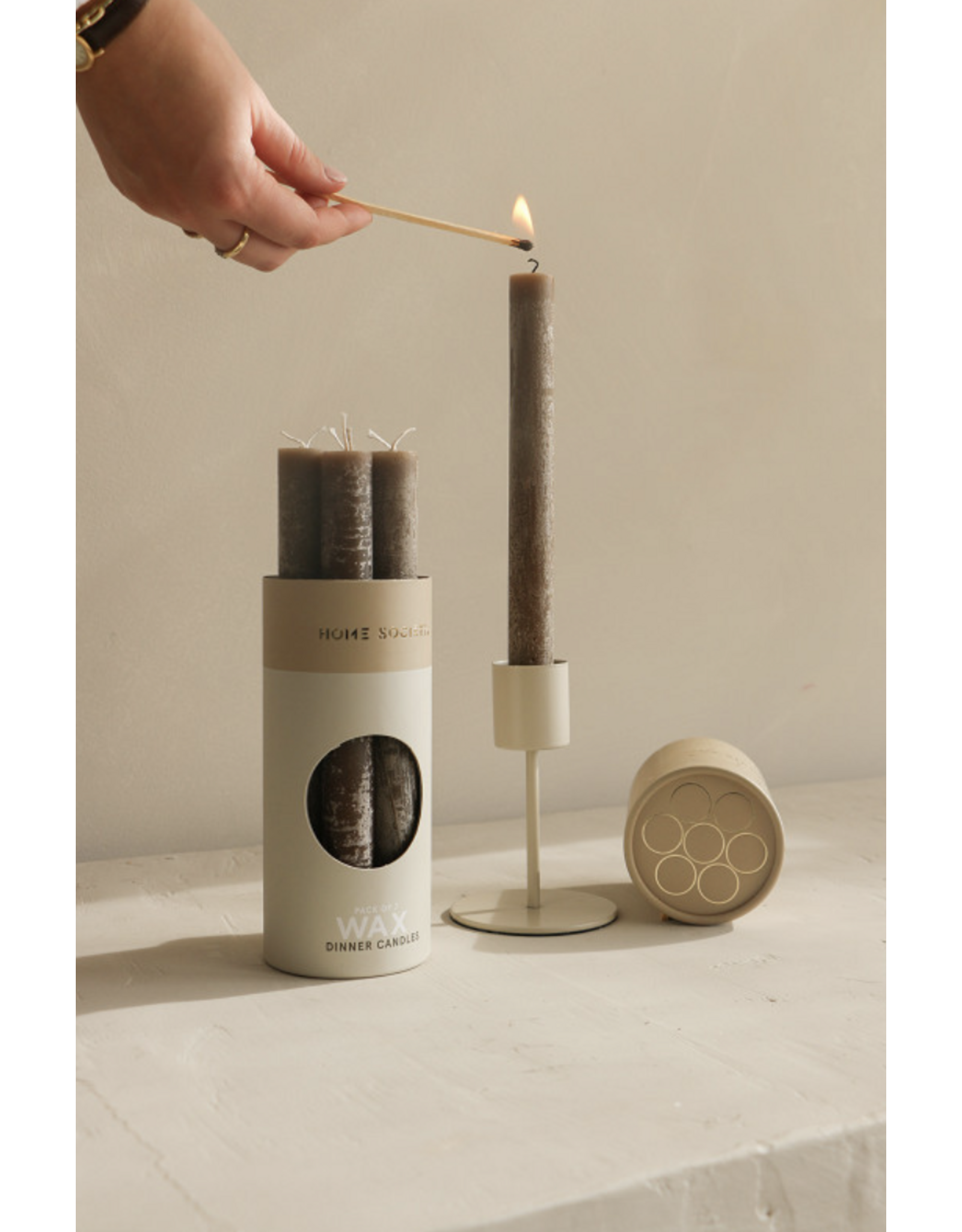 Home Society Dinerkaars L | donker bruin | Home society