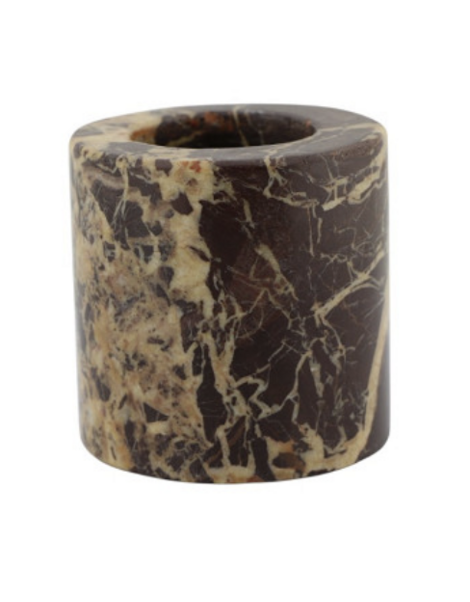 Home Society Kandelaar XL  marble | donker bruin | Mia | Home society