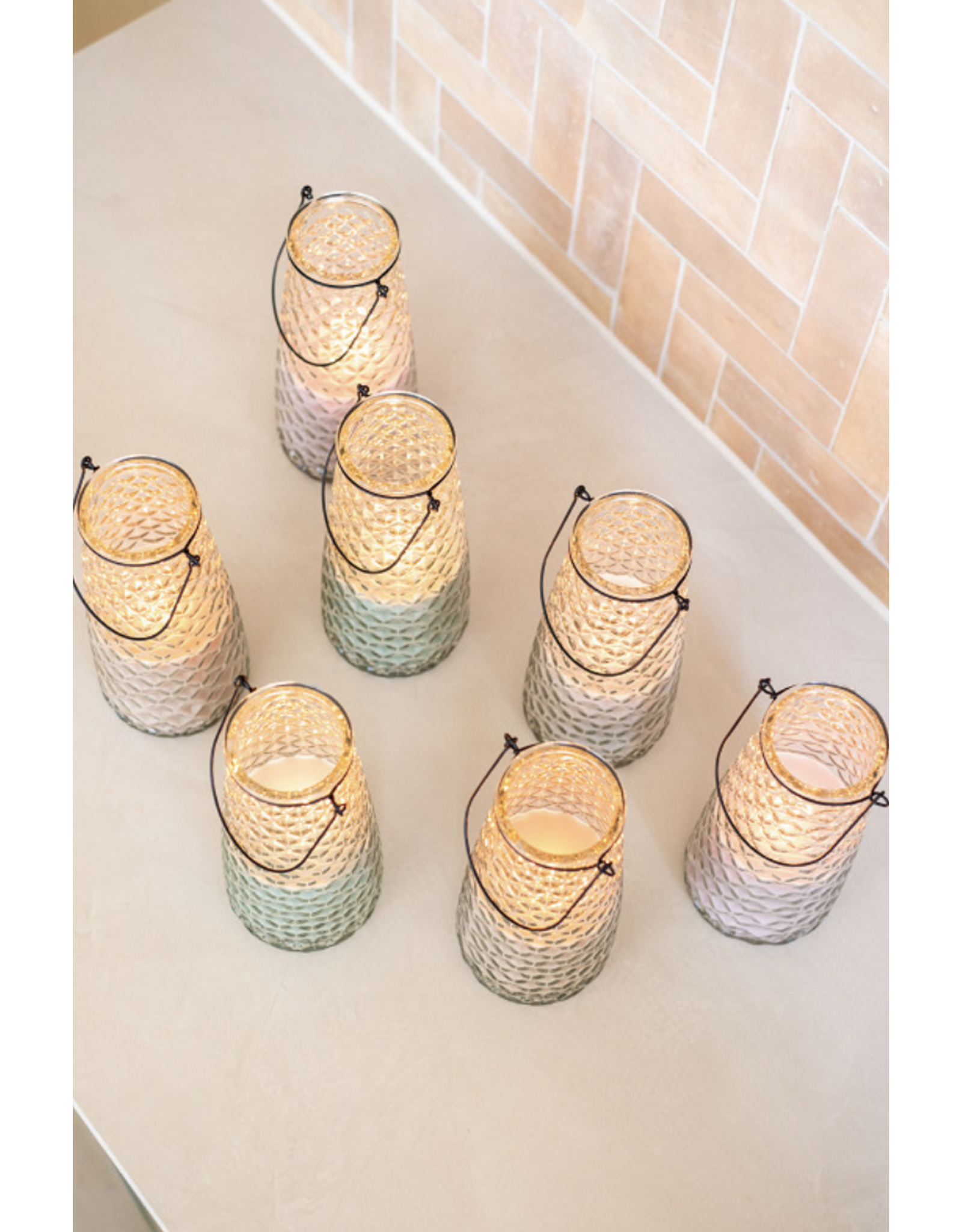 Home Society Kaars glas | Vitra | Beige | Home society