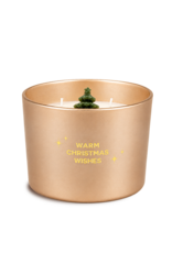 My flame Lifestyle Soja geurkaars | Warm christmas wishes | My Flame