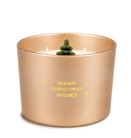 My flame Lifestyle Soja geurkaars | Warm christmas wishes | My Flame