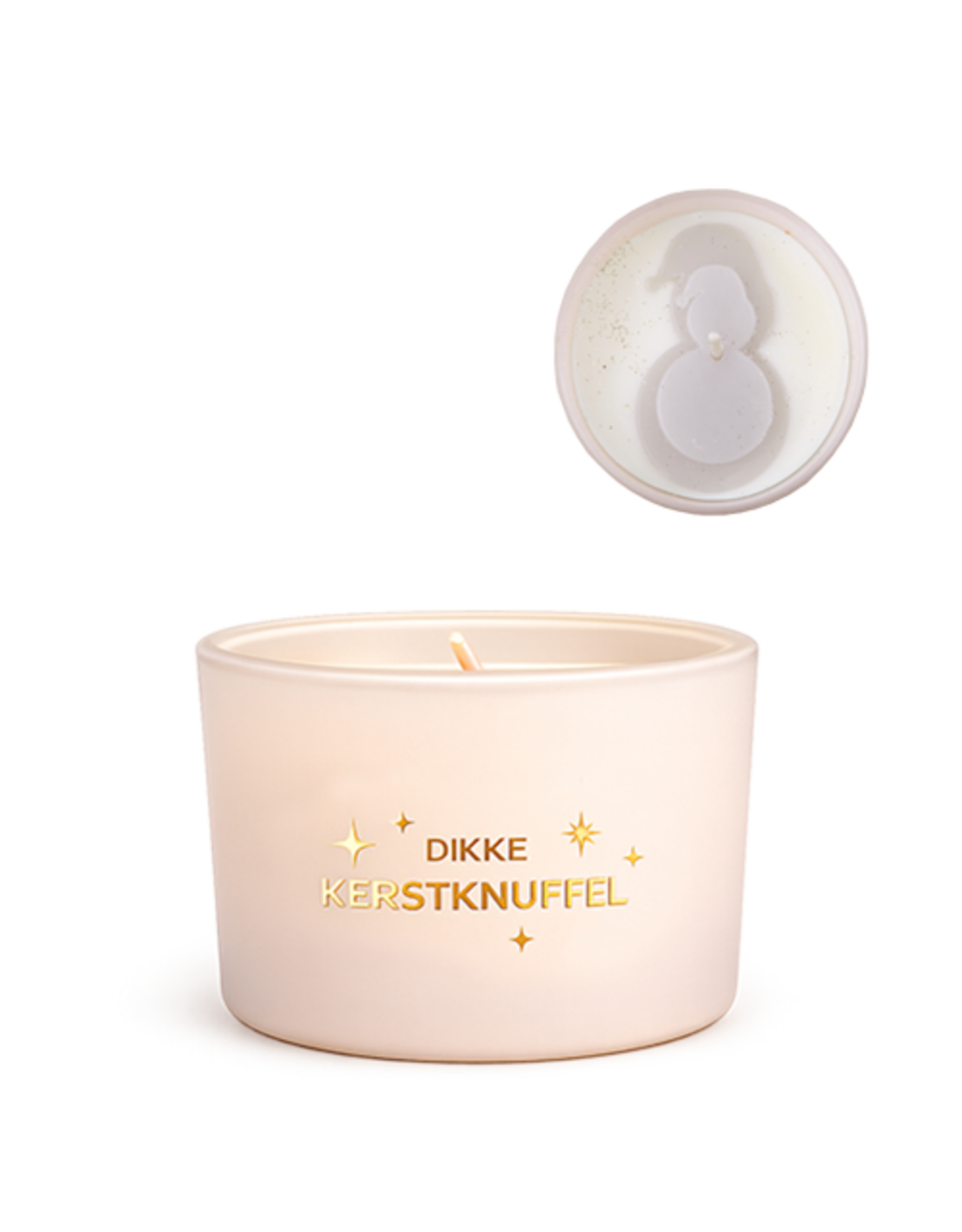 My flame Lifestyle Soja geurkaars | Dikke Kerstknuffel | My Flame