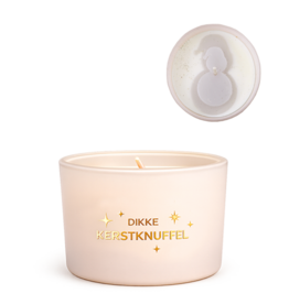 My flame Lifestyle Soja geurkaars | Dikke Kerstknuffel | My Flame