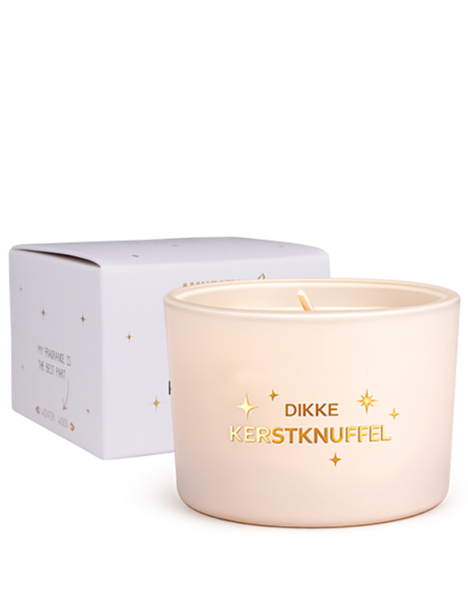 My flame Lifestyle Soja geurkaars | Dikke Kerstknuffel | My Flame