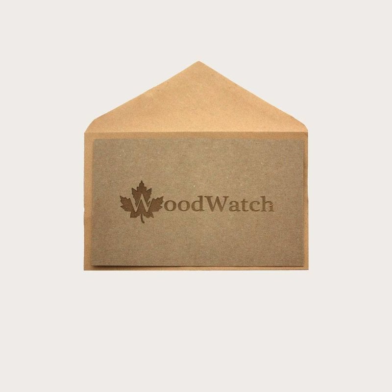 Not sure which watch go give? Give a Gift Card! We will send you the Gift Card per post, so you have something to give to that special person.
