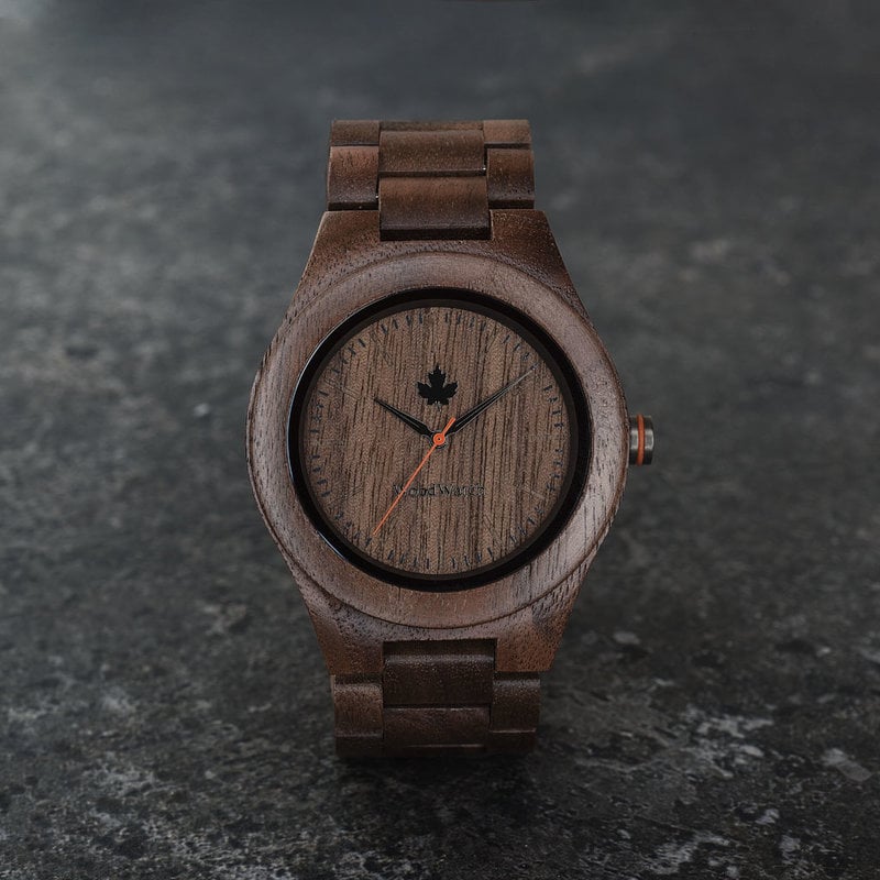 The CORE Collection got its name from the finest quality of wood from the tree. The sporty design is perfect for wood enthusiasts and adventurers alike. Different wood type options available in two diameters fit the likes of men and women alike. Each watc