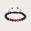 Our handmade Rosewood Volcanic Beads Bracelet features a combination of 8mm Rosewood and Volcanic beads. This bracelet is adjustable and fits most wrist sizes. The perfect accessory to go with any WoodWatch.
