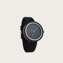 Inspired by contemporary Nordic minimalism. The NORDIC Helsinki features a 36mm diameter black sandalwood case with a cool grey dial and silver details. Handmade from sustainably sourced wood and combined with an ultra soft black sustainable vegan leather