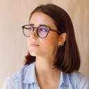 Filter out harmful excess blue light which can cause eye strain, headaches and poor sleep. The Reveler "Black" features a sleek geometric black frame and is composed of durable Italian Mazzucchelli bio-acetate with hand-finished natural rosewood temples a