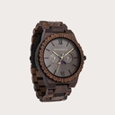 The premium GRAND Lunar Eclipse watch features a moonphase movement and two extra subdials and a unique moon calendar. Handcrafted from Black Sandalwood from East Africa. Pair it perfectly with the BROOKLYN Heritage, to filter out harmful excess blue ligh