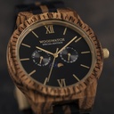 Now available in limited availability - our GRAND Special Edition. Made by hand from a unique combination of Ebony Wood from Eastern Africa and Zebrawood from Western Africa and featuring golden details. Only 100 pieces are available. Each watch is unique