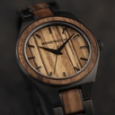 UNITY Ash is a sleek timepiece that combines two strong elements to come up with a classic design. The watch unites a grey gun stainless steel band and 38mm case with our signature wooden characteristics. Featuring onyx black hands, both the dial and band