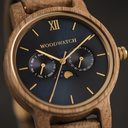 The CLASSIC Collection rethinks the aesthetic of a WoodWatch in a sophisticated way. The slim cases give a classy impression while featuring a unique a moonphase movement and two extra subdials featuring a week and month display. The CLASSIC Yachter is ma