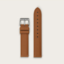 Cactus leather strap, extremely soft and durable. Features a 'quick-release' mechanism.