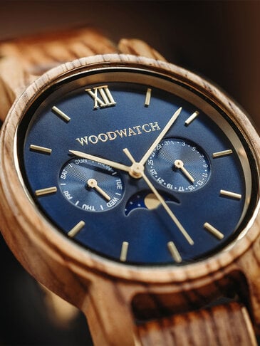 Agate Black  WoodWatch montre en bois,Livraison et retour gratuit -  WoodWatch