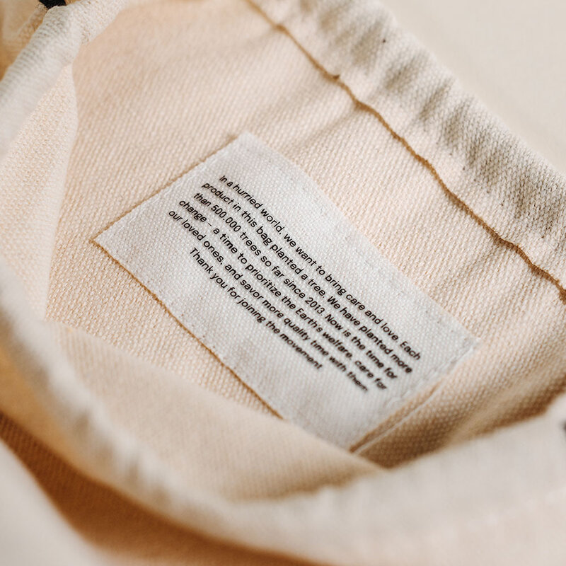 Order any product and get a free cotton gift bag today!