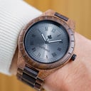 That first instinct and lust for a new adventure. This is the idea that brought the ORIGINAL Collection to life. Hand-carved wooden watches that celebrate the raw aspects of nature, which provide the world its beauty. Each model makes a statement and a gr