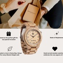 That first instinct and lust for a new adventure. This is the idea that brought the ORIGINAL Collection to life. Hand-carved wooden watches that celebrate the raw aspects of nature, which provide the world its beauty. Each model makes a statement and a gr