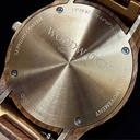 The Astro Kosso features a modernized minimal blue dial with bold details in a 45mm case. A wrist essential combining natural wood with stainless steel and sapphire coated glass. The Astro Kosso is handmade from natural Kosso wood from East Africa.