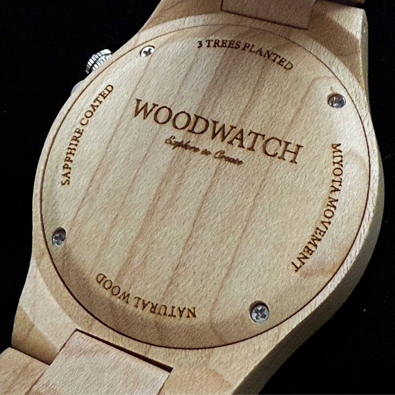 That first instinct and lust for a new adventure. This is the idea that brought the ORIGINAL Collection to life. Hand-carved wooden watches that celebrate the raw aspects of nature, which provide the world its beauty. Each model makes a statement and a gr