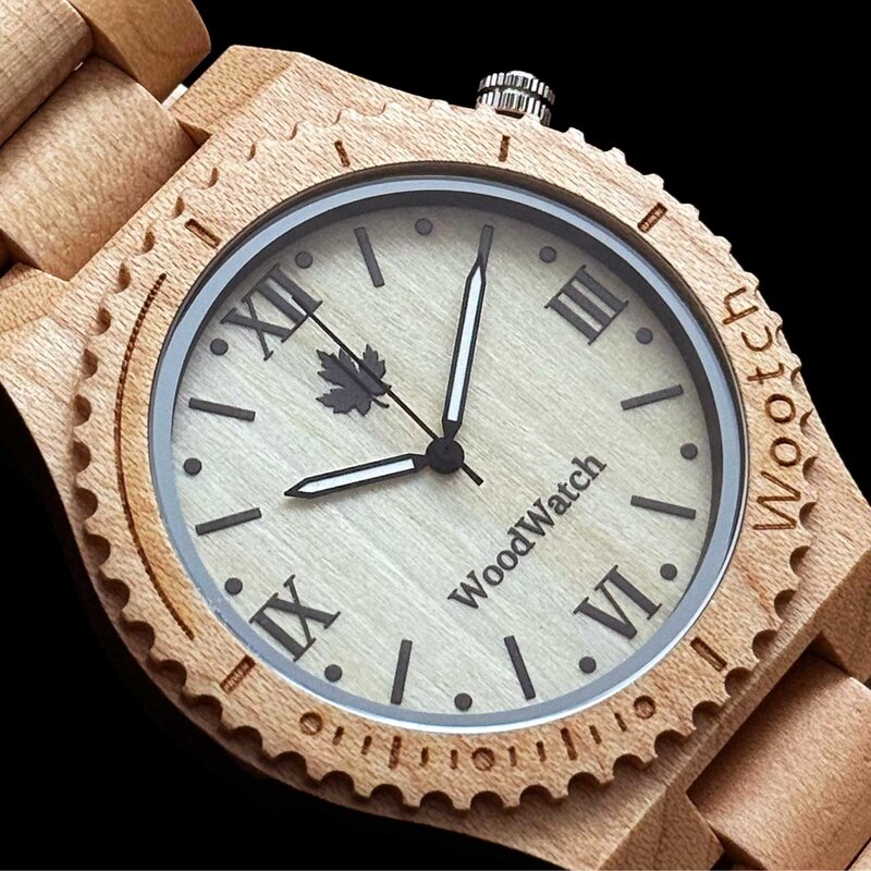 That first instinct and lust for a new adventure. This is the idea that brought the ORIGINAL Collection to life. Hand-carved wooden watches that celebrate the raw aspects of nature, which provide the world its beauty. Each model makes a statement and a gr