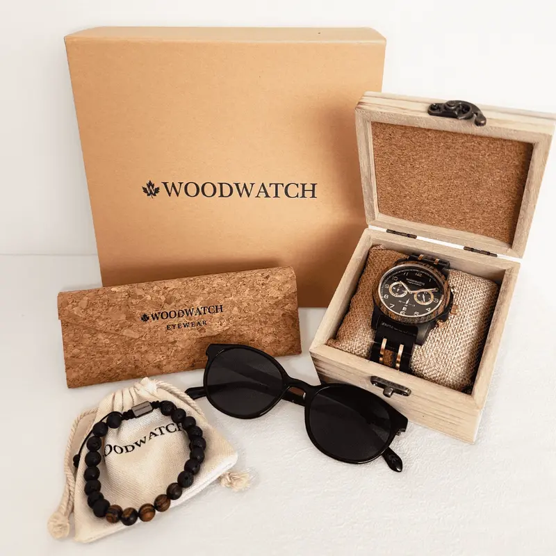 Make this holiday season unforgettable with the WoodWatch Holiday Gift Box.