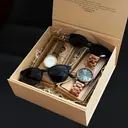 Make time more meaningful together with the WoodWatch Couple Bundle. A thoughtfully curated set designed for two - featuring matching watches and sunglasses for him and her, crafted from natural materials and finished with timeless detail.