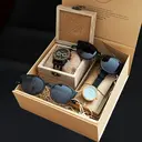 Make time more meaningful together with the WoodWatch Couple Bundle. A thoughtfully curated set designed for two - featuring matching watches and sunglasses for him and her, crafted from natural materials and finished with timeless detail.