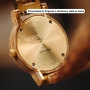 The CLASSIC Collection rethinks the aesthetic of a WoodWatch in a sophisticated way. The slim cases give a classy impression while featuring a unique a moonphase movement and two extra subdials featuring a week and month display. The CLASSIC Sailor is mad