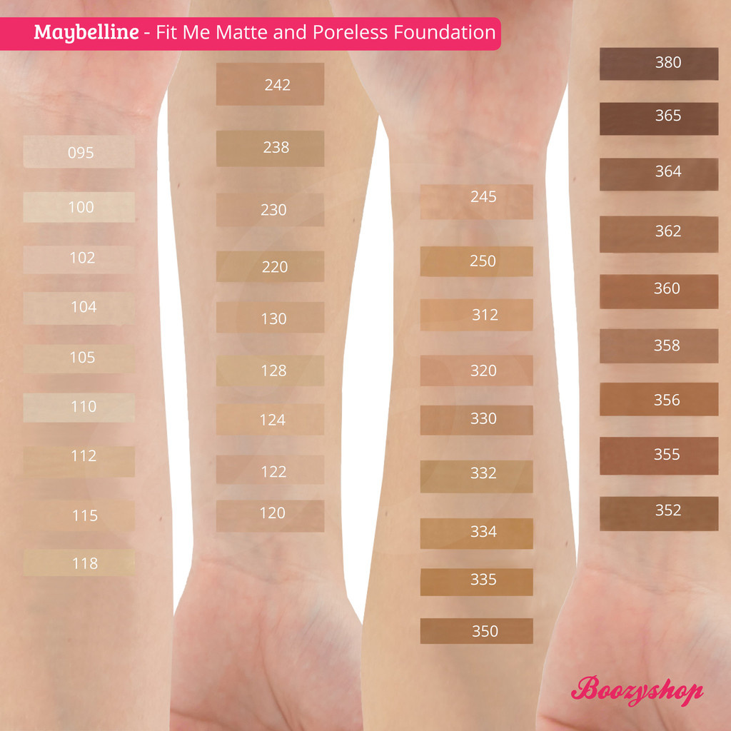 Maybelline Fit Me Matte and Poreless Foundation 110