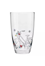 Krosno Krosno drinkglazen fiets design - 2 stuks - 450 ml