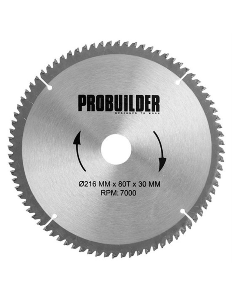 Probuilder Probuilder Crikelzaag Blad - Ø216mm x 80t x 30mm