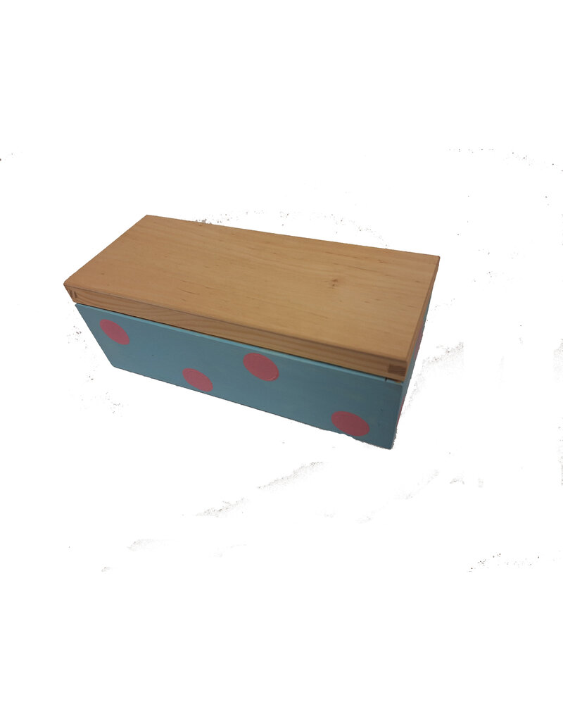 Houten theedoos