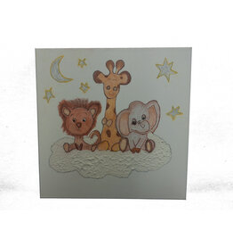 Schilderij knuffels