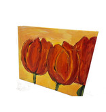 Schilderij unieke tulpen