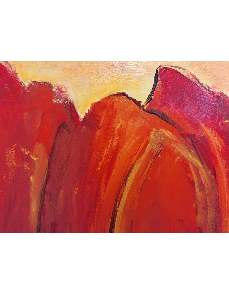 Schilderij unieke tulpen