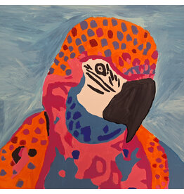 Schilderij papegaai