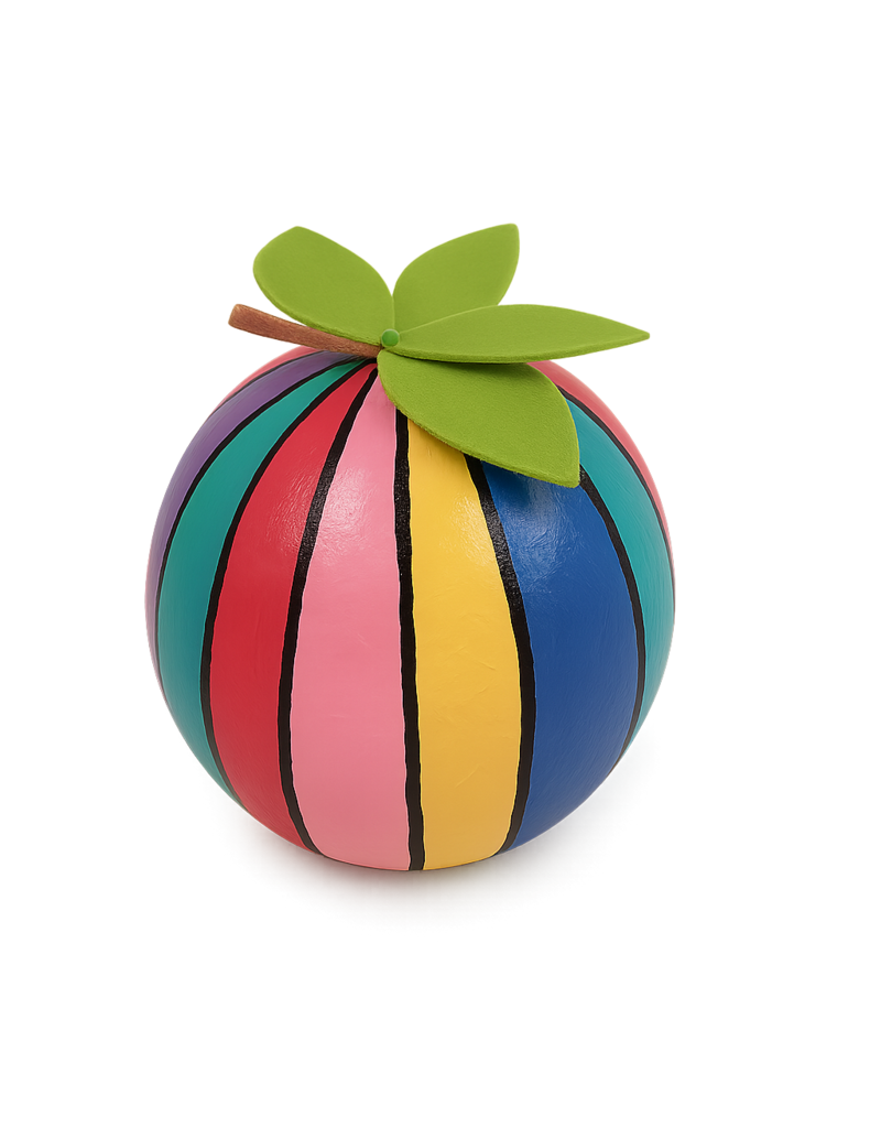 Gekleurde appel