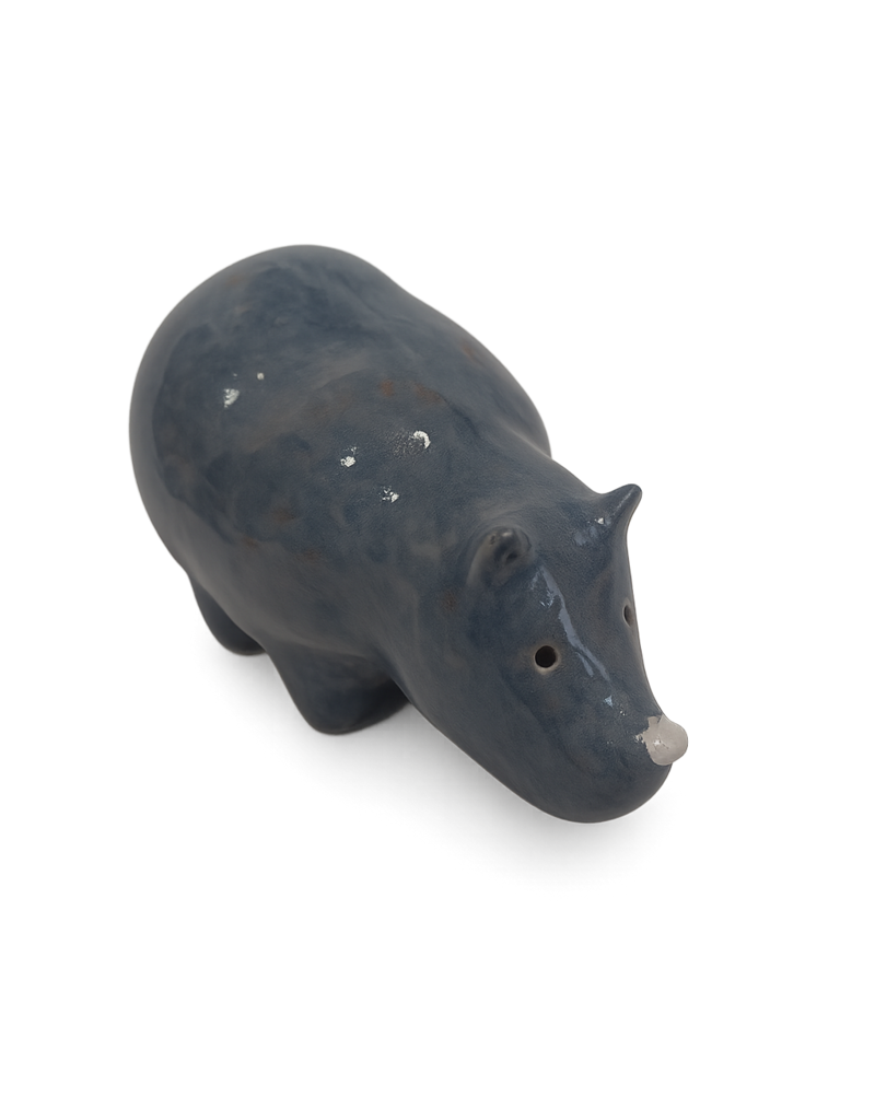 Keramieke neushoorn