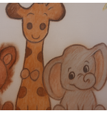 Schilderij knuffels desiree