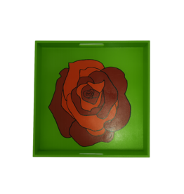 Dienblad bloem
