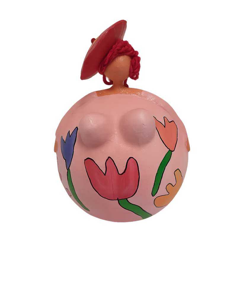 Dikke dame bloem