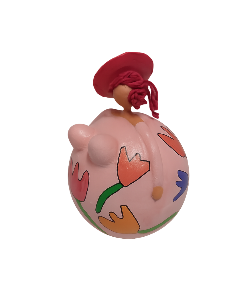 Dikke dame bloem