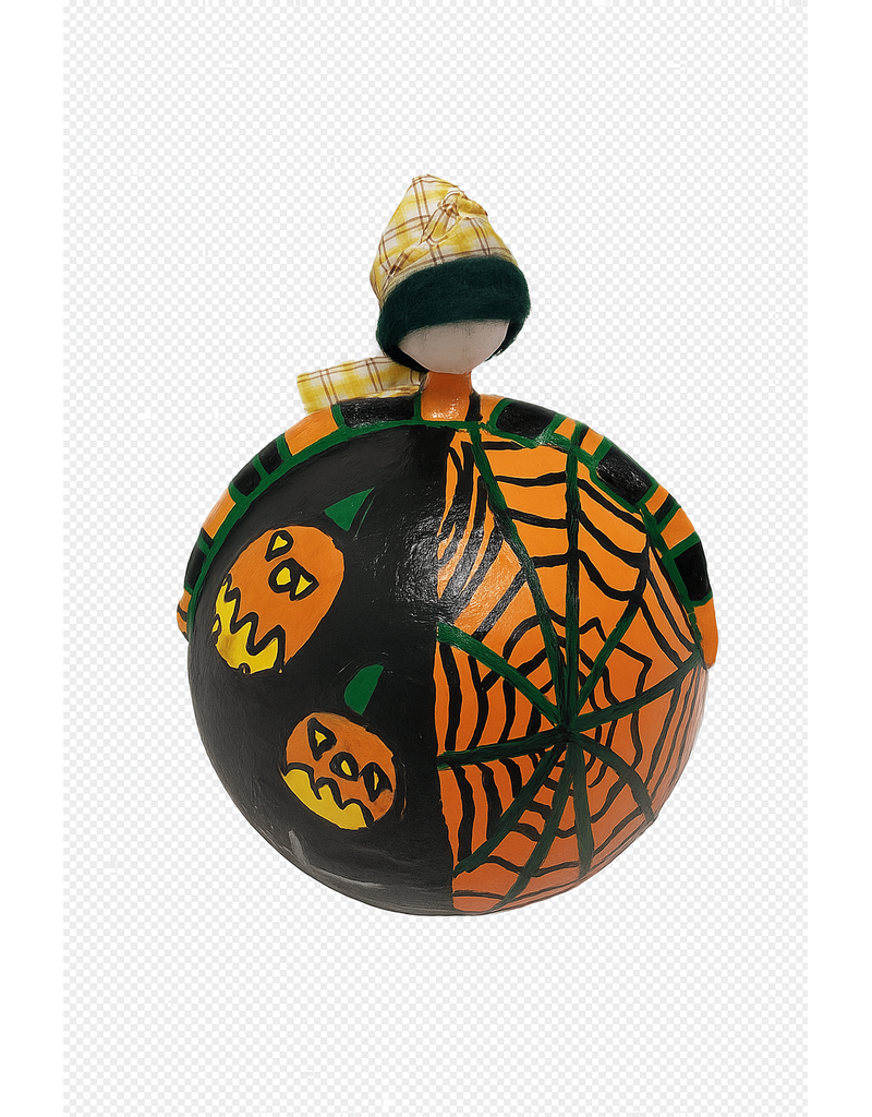 Dikke dame middel halloween